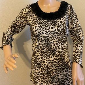 TIFFANY BLACK BLOUSE